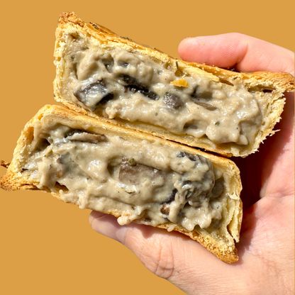 Plant Powered Mushroom & Roasted Garlic Pie