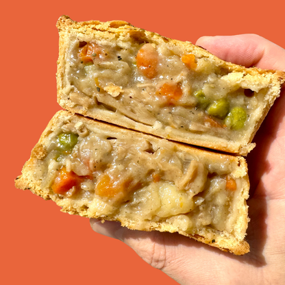 Plant Powered Roast Chickn Dinner Pie