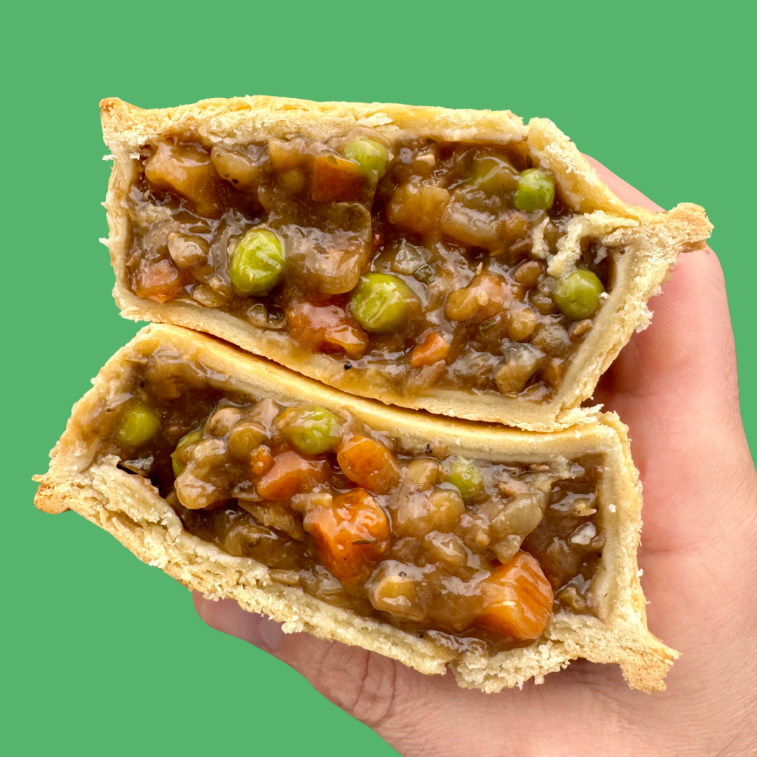 Plant Powered Lentil & Veg Hotpot Pie