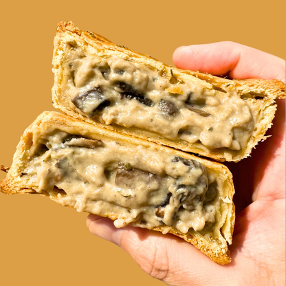 Mushroom & Roasted Garlic Pie
