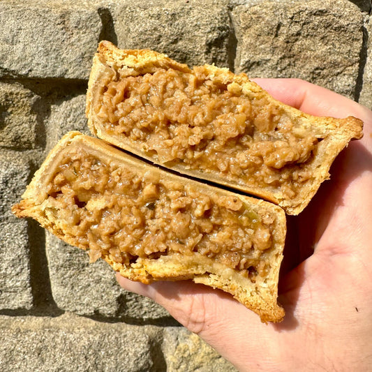 Plant Powered Mince & Onion Pie