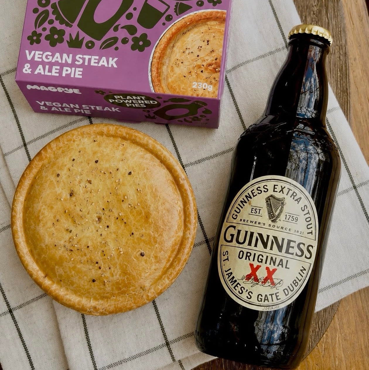 Vegan 'Steak' & Ale Pie