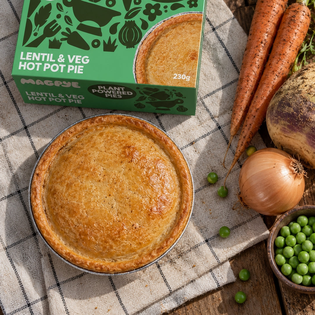 Lentil & Veg Hotpot Pie