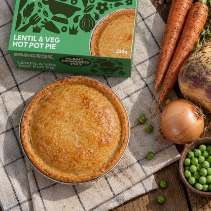 Lentil & Veg Hotpot Pie