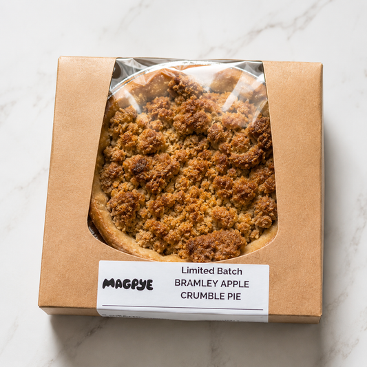 Bramley Apple Crumble Pie
