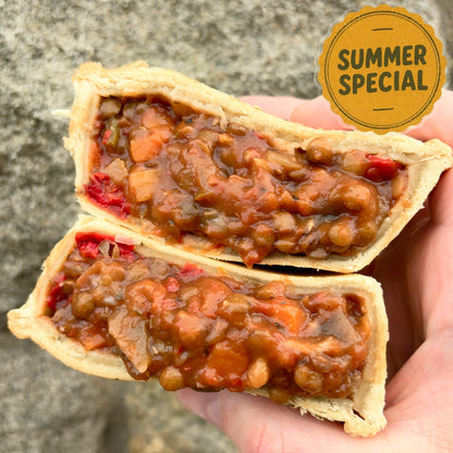 Caponata & Puy Lentil Pie