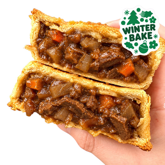 Vegan 'Beef' & Red Wine Pie