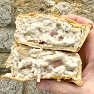 Plant Powered Chickn, Leek & Bacun Pie