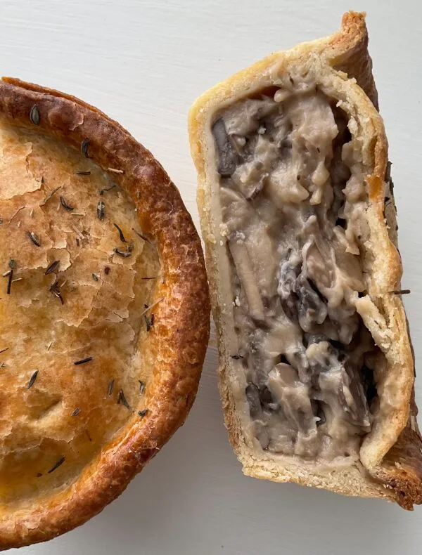 Plant Powered Mushroom & Roasted Garlic Pie - Image 3