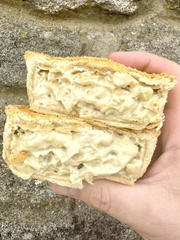 Plant Powered Cheeze & Onion Pie