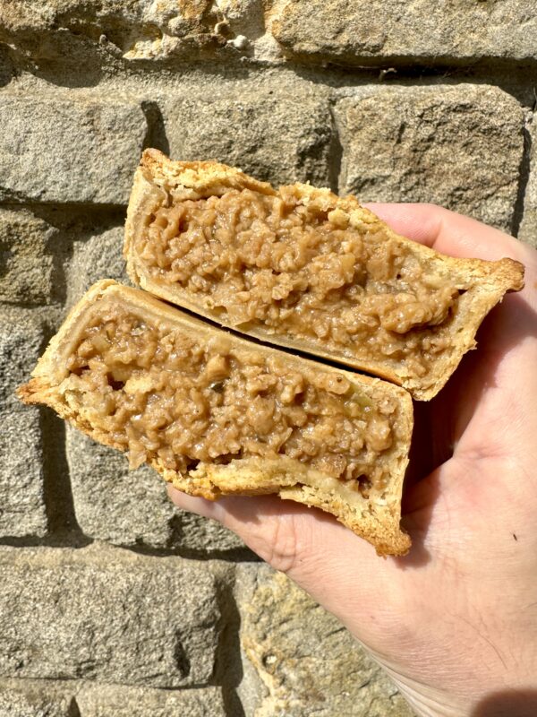 Plant Powered Mince and Onion Pie
