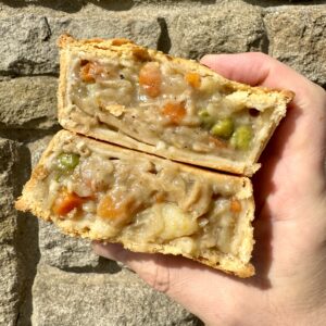 Plant Powered Roast Chickn Dinner Pie