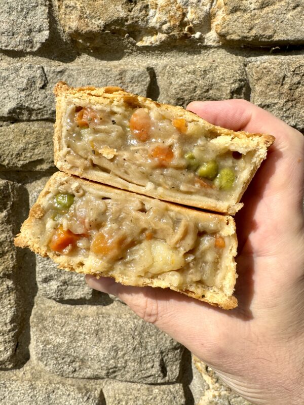 Plant Powered Roast Chickn Dinner Pie