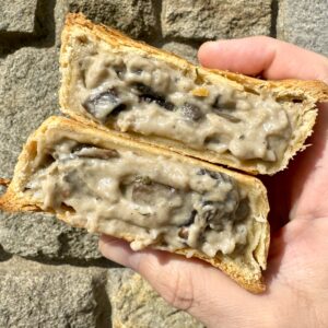 Plant Powered Mushroom & Roasted Garlic Pie