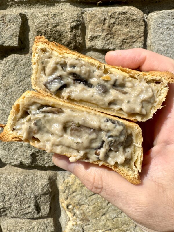 Plant Powered Mushroom & Roasted Garlic Pie
